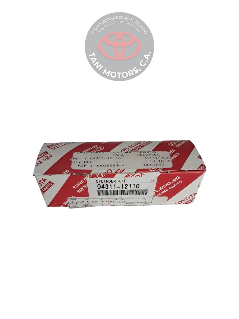 JUEGO DE CILINDRO PRINCIPAL DEL EMBRAGUE TOYOTA 0431112110