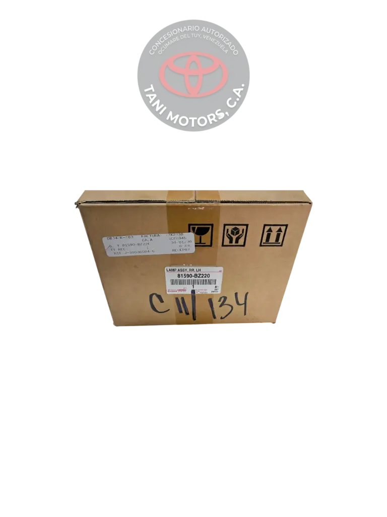 CONJUNTO LAMPARA, COMBINADA TRASERA,LH TOYOTA 81590BZ220