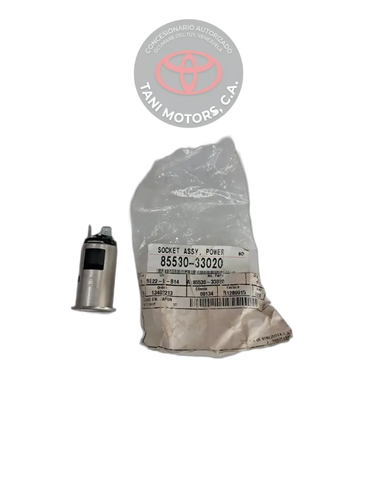 RECEPTACULO DEL PUNTO AUTOMATICO TOYOTA 8553033020