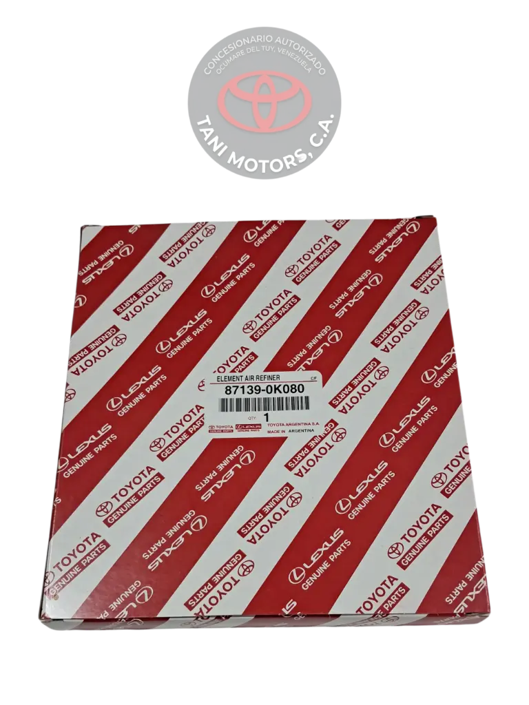 ELEMENTO DE AIRE TOYOTA 871390K080