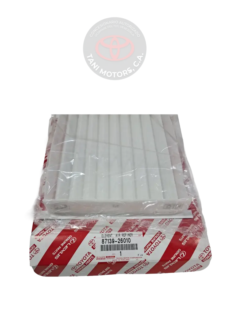 ELEMENTO DE AIRE TOYOTA 8713926010