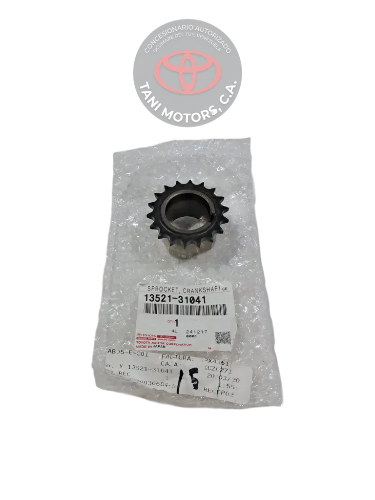 ENGRANAJE DE LA DISTRIBUCION DEL CIGUENA TOYOTA 1352131041