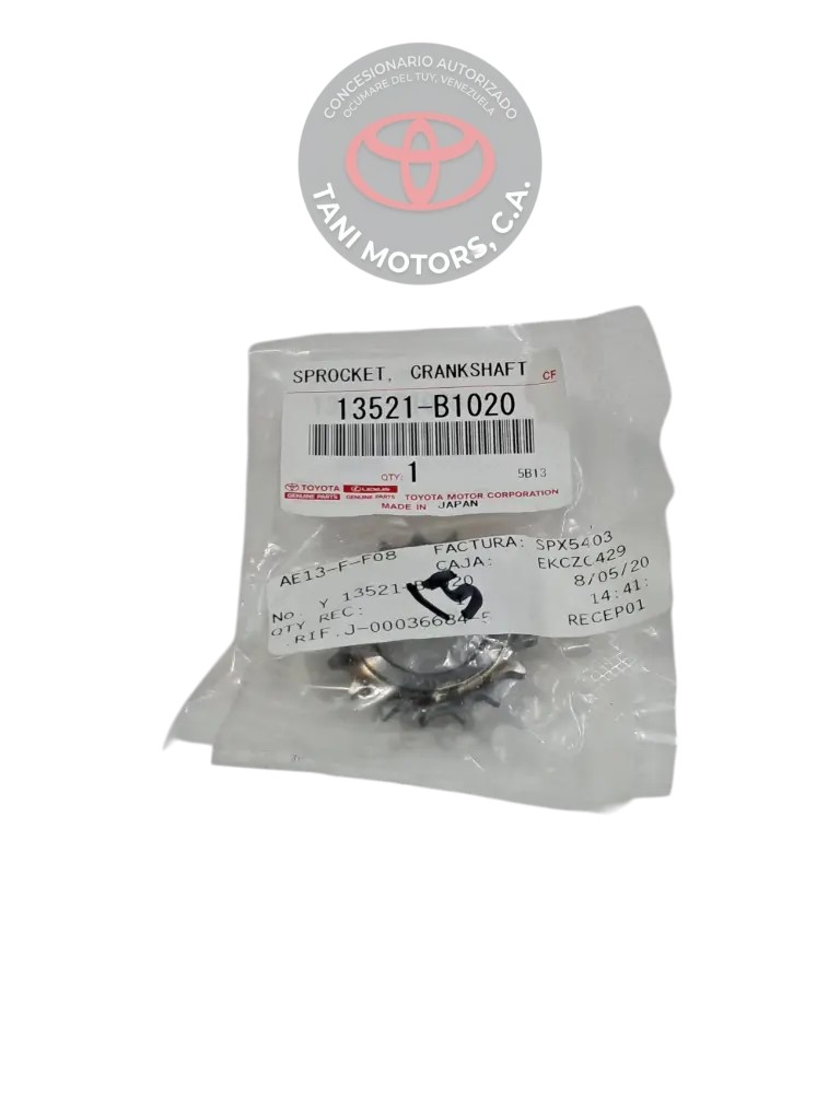 ENGRANAJE O RUEDA DENTADA, DISTRIBUION C TOYOTA 13521B1020