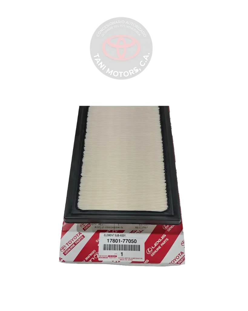 SUBCONJUNTO ELEMENTO, FILTRO AIRE TOYOTA 1780177050