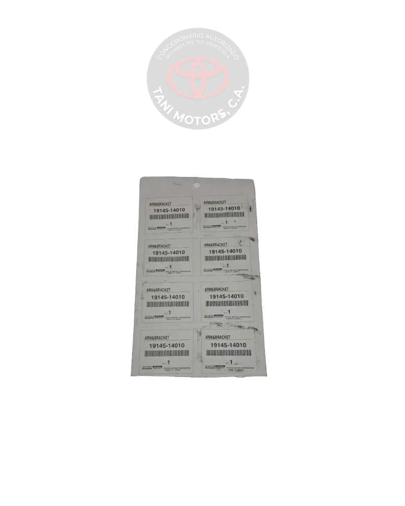 PLATINO DEL DISTRIBUIDOR TOYOTA 1914514010