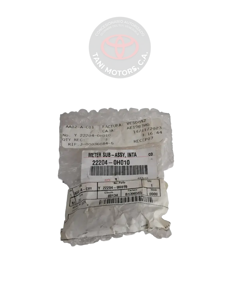 MEDIDOR DE FLUJO DE AIRE DE ADMISION TOYOTA 222040H010