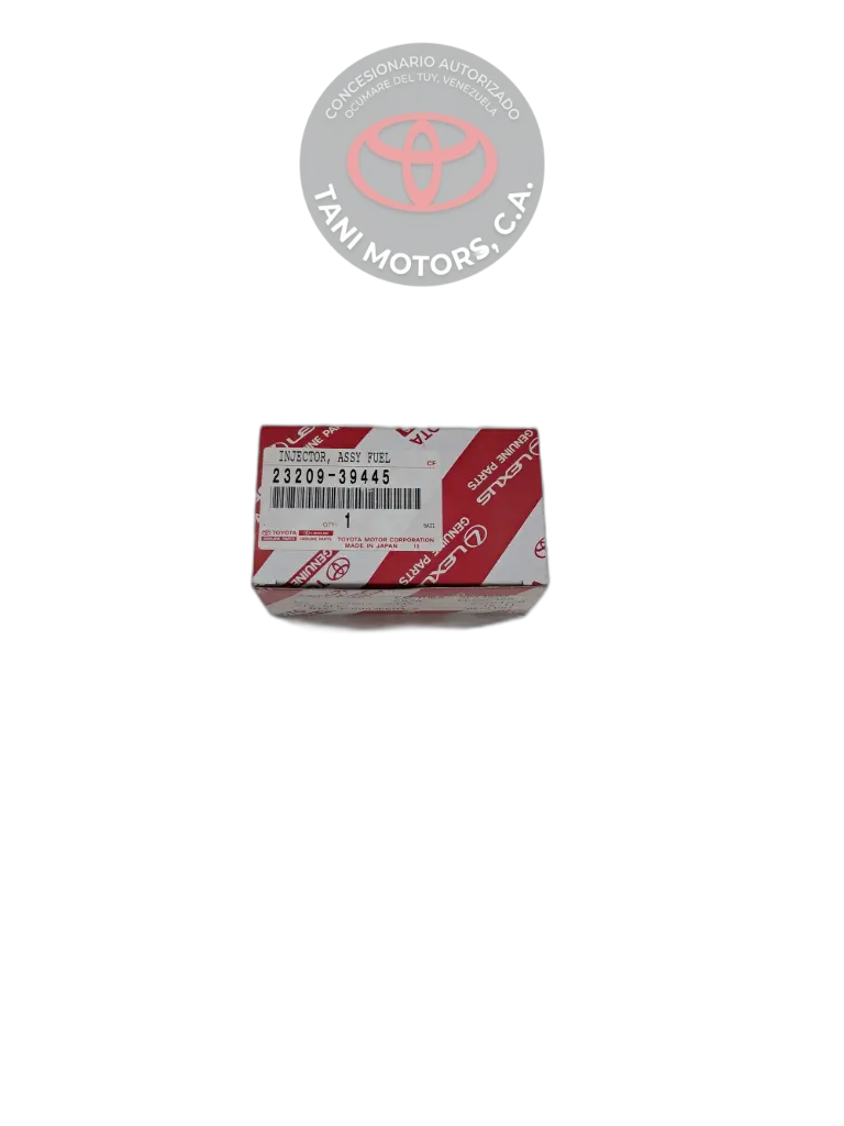 CONJUNTO INYECTOR COMBUSTIBLE TOYOTA 2320939445