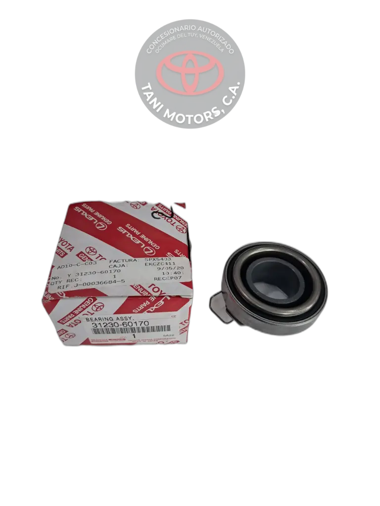 COJINETE DEL DESEMBRAGUE TOYOTA 3123060170