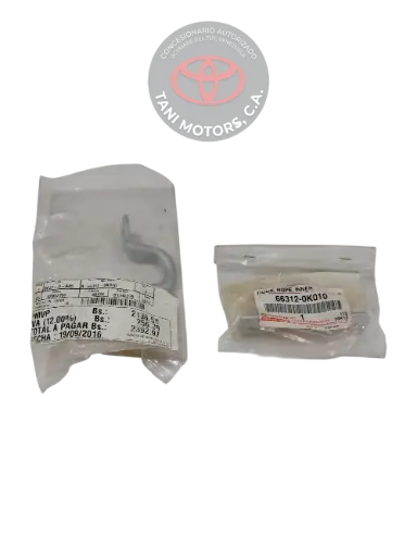 SUBCONJUNTO DE CABLE DE GANCHO TOYOTA 663120K010