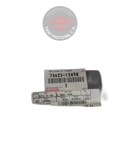 MOLDURA EXTERIOR DEL GUARDABARROS FRONTA TOYOTA 7562312490