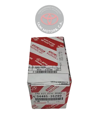 JUEGO PASTILLAS DE FRENO DELANTERAS TOYOTA 0446535290